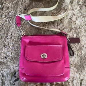 Pink, Coach crossbody purse